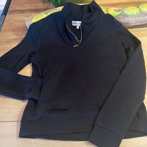 Sport Haley crystal embellished quarter zip